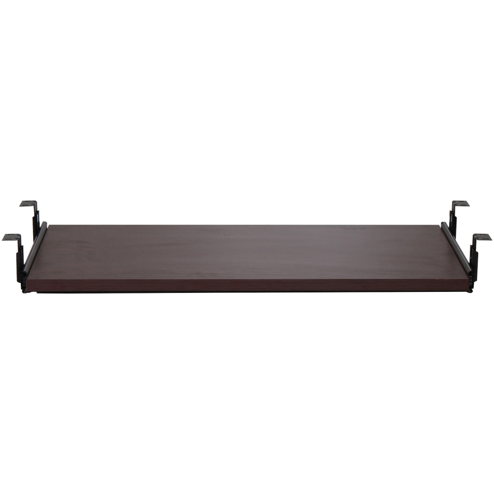 Lorell Laminate Universal Keyboard Tray, Mahogany (Min Order Qty 2) MPN:87523