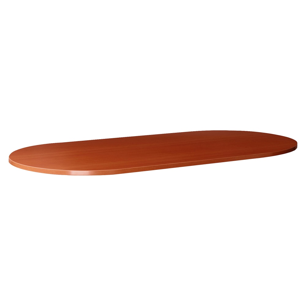 Lorell Essentials Conference Oval Table Top, 2-Piece, 96inW, Cherry MPN:69122