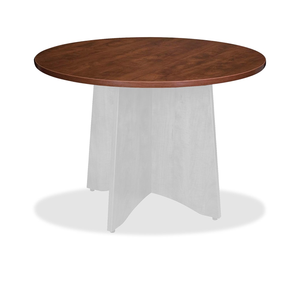 Lorell Essentials Round Table Top, 48inD, Cherry MPN:87321