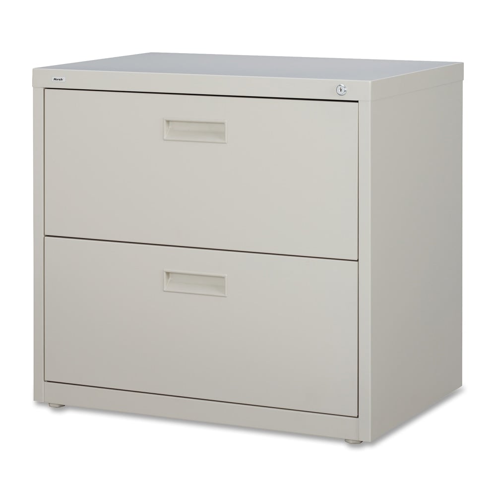 Lorell 30inW x 18-5/8inD Lateral 2-Drawer File Cabinet, Putty MPN:60556