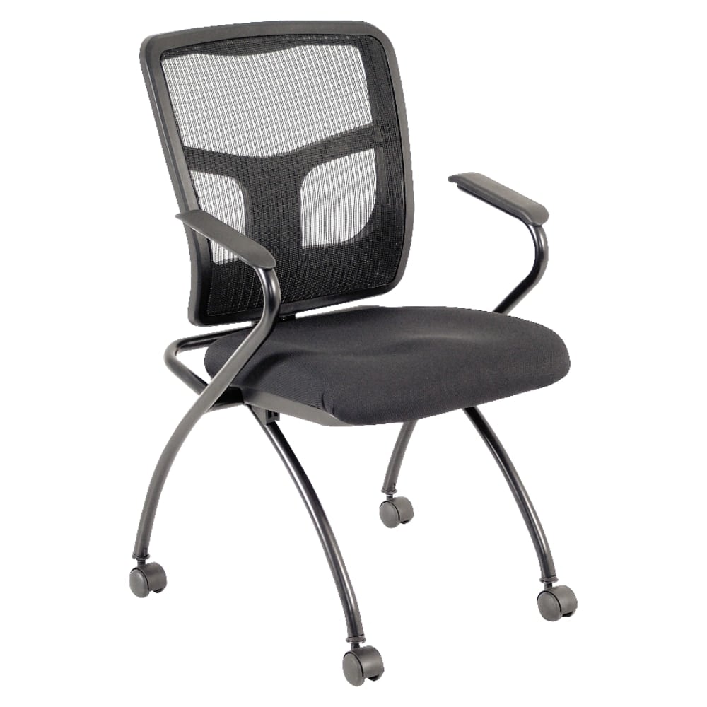 Lorell Guest Chairs, Black/Black, 2/Carton MPN:84374