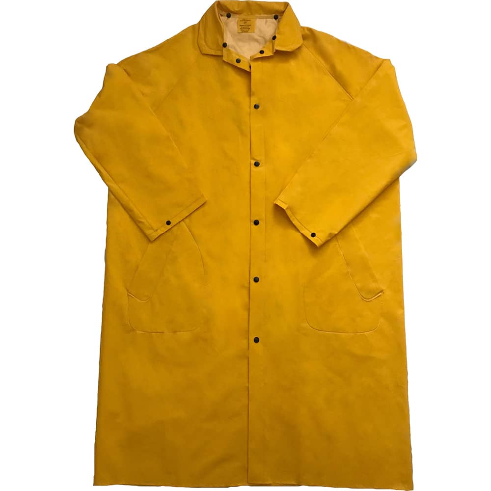 Coat: Size 2XL, Spanish Yellow, Polyester MPN:100SHCYL2X