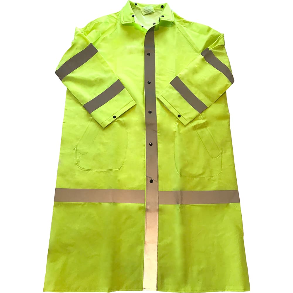 Coat: Size 2XL, Fluorescent Green, Polyester MPN:150SHCFG2X