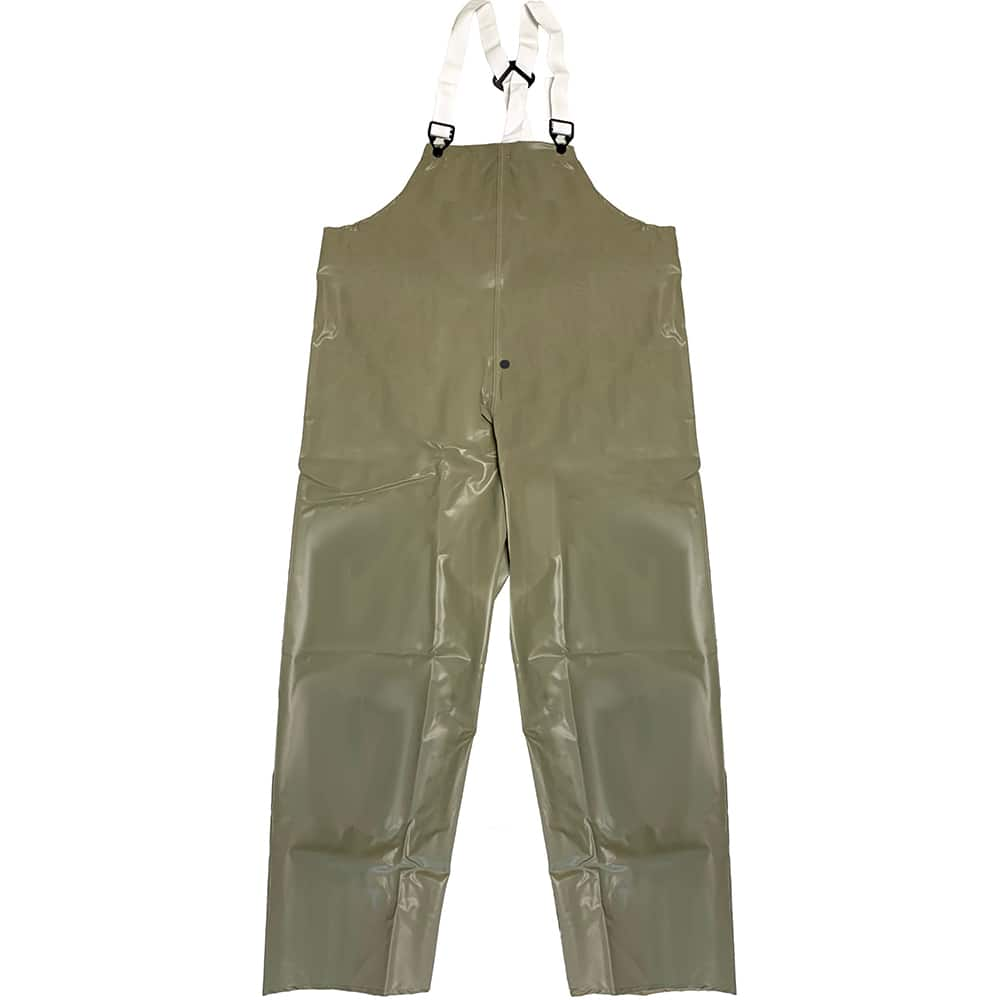 Bib Overalls & Suspenders: Size 3XL, Olive Dab Green, Neoprene & Nylon MPN:300BTFGR3X