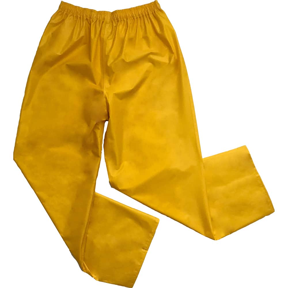 Rain Pants: Size 3XL, Yellow, Nylon & PVC MPN:500EWTYL3X