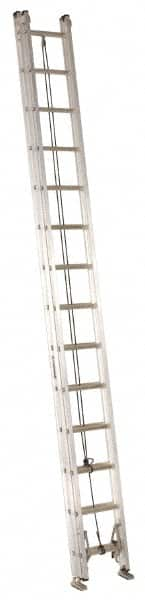 28' High, Type IA Rating, Aluminum Industrial Extension Ladder MPN:AE2228