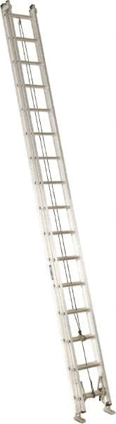 32' High, Type IA Rating, Aluminum Industrial Extension Ladder MPN:AE2232