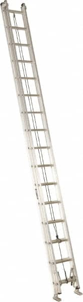 36' High, Type IA Rating, Aluminum Industrial Extension Ladder MPN:AE2236