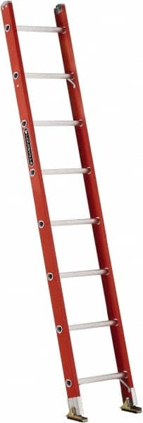 8' High, Type IA Rating, Fiberglass Single Ladder MPN:FE3108