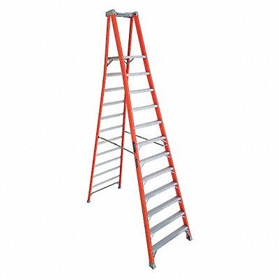 Platform Stepladder 11 ft 5 FGL 300 lb MPN:FXP1712