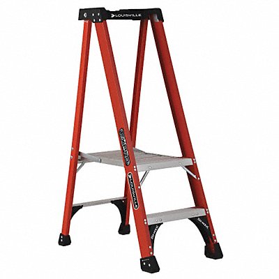 Platform Stepladder 1 ft 11 FGL 375 lb MPN:FXP1802HD