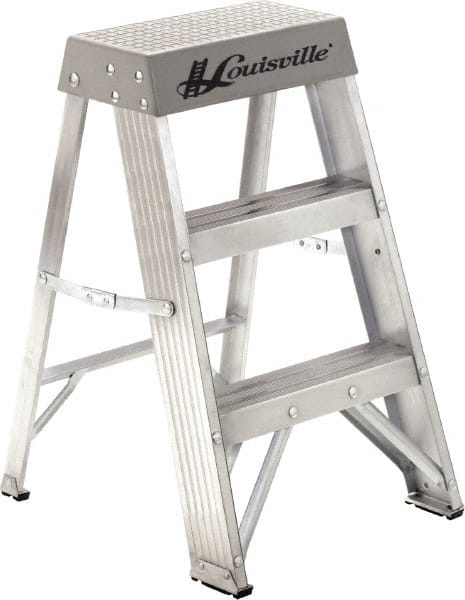 2-Step Aluminum Step Ladder: Type IA, 2' High MPN:AS3002