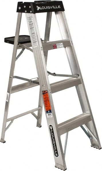 3-Step Aluminum Step Ladder: Type IA, 4' High MPN:AS3004