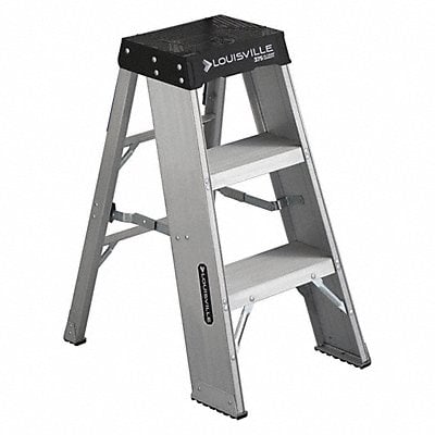 Step Stand 375 lb Ld Cap. Aluminum MPN:AY8003