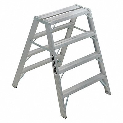 Sawhorse Ladder Aluminum 36-1/4 W 49 H MPN:L-2032-04