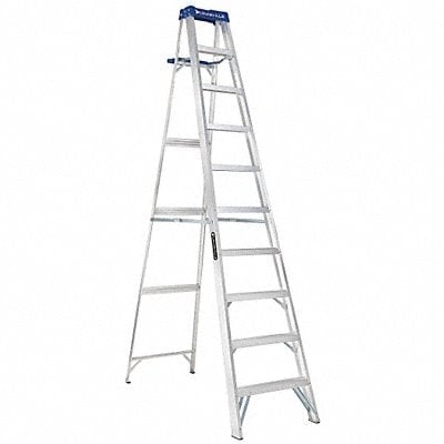 Stepladder Aluminum 10 ft H 250 lb Cap. MPN:AS2110