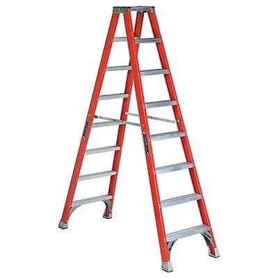 Twin Stepladder Fiberglass IA 8ft FM1500 MPN:FM1508