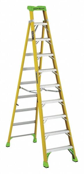 Stepladder Fiberglass 375 lb IAA 10 ft. MPN:FXS1410HD