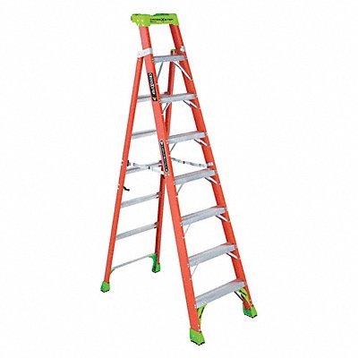 Stepladder Fiberglass 8 ft H 300 lb. MPN:FXS1508