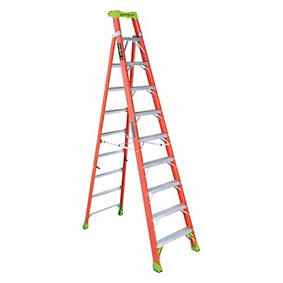 Stepladder Fiberglass 10 ft H 300 lb. MPN:FXS1510