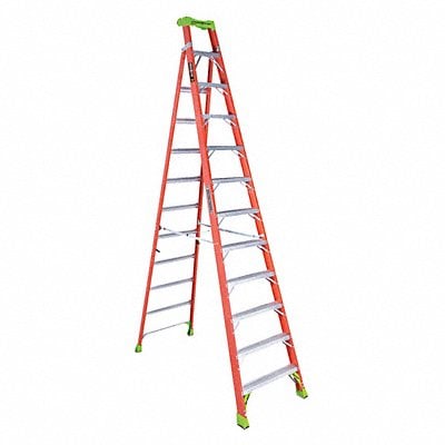 Stepladder Fiberglass 12 ft H 300 lb. MPN:FXS1512