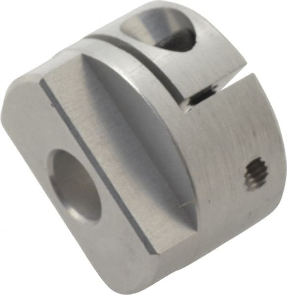 Flexible Oldham Coupling: Aluminum Hub with Polyacetal Insert, 1/4