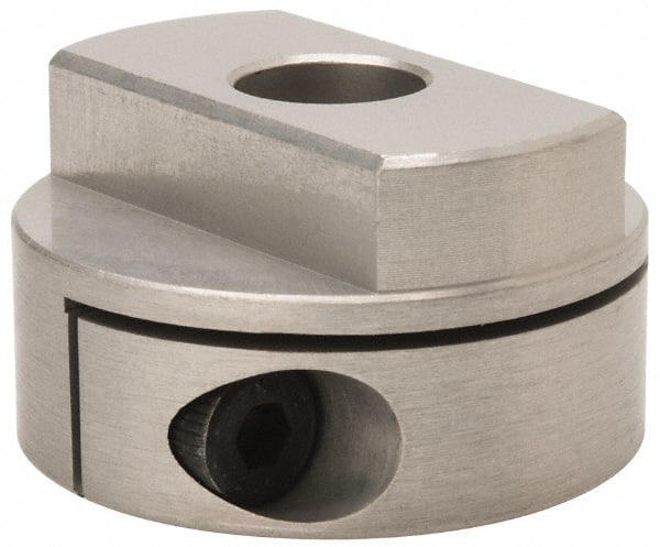 Flexible Oldham Coupling: Aluminum Hub with Polyacetal Insert, 3/8