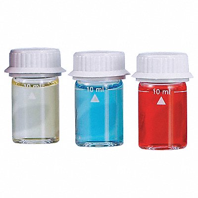 Round Plastic Vials 10 mm w/Lid PK12 MPN:197600