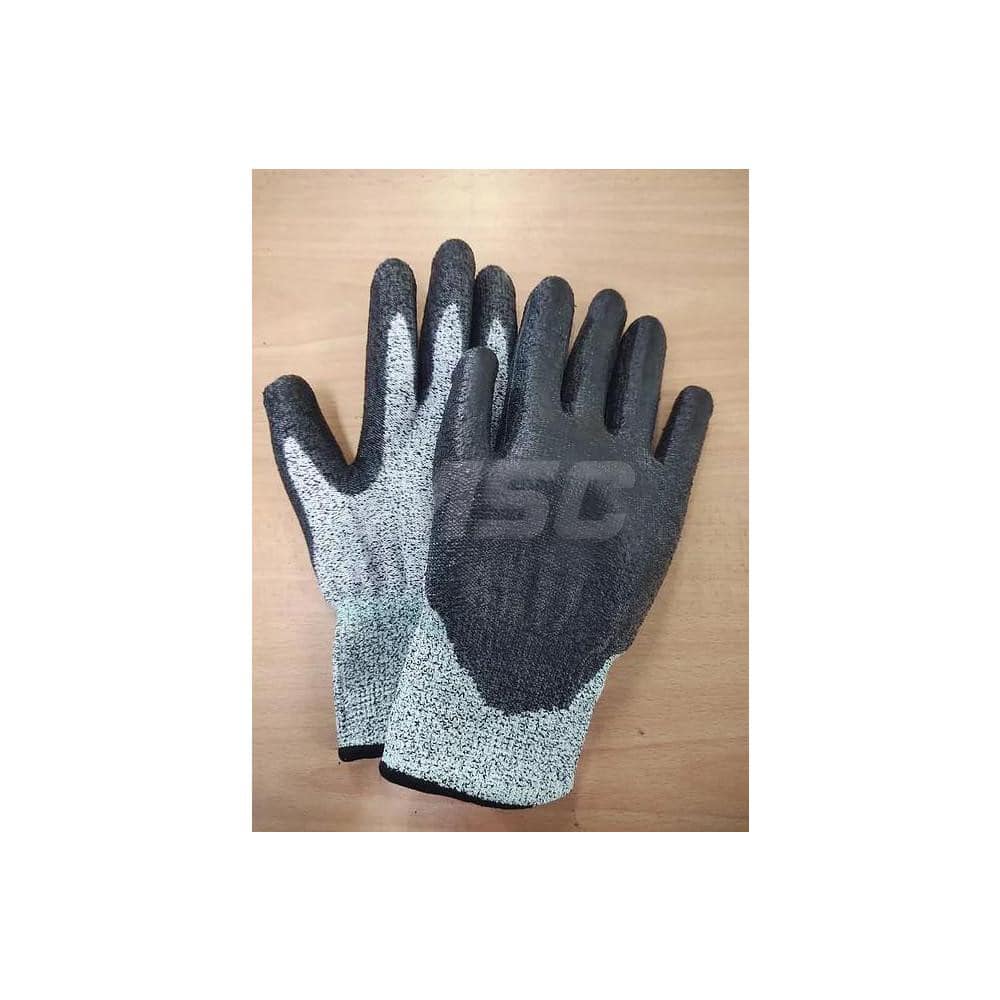 ESD/Antistatic Cut-Resistant Gloves: Size L, ANSI Cut 5, Polyurethane, UHMW-PE MPN:LPC_203_L