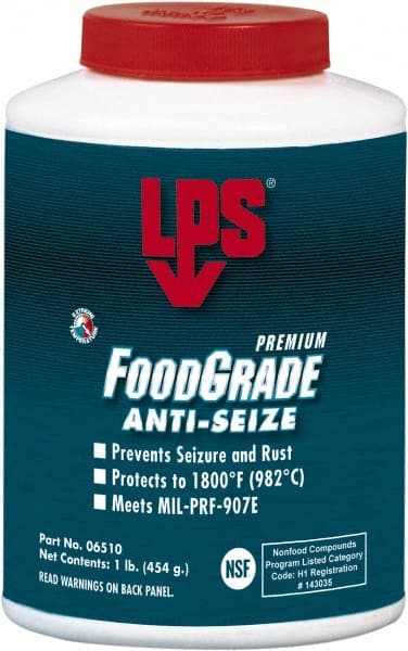 Anti-Seize Anti-Seize Lubricant: 1 lb Brush Top MPN:06510