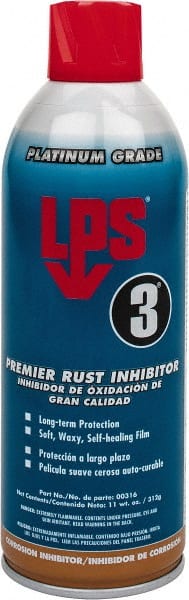 Rust & Corrosion Inhibitor: 11 oz Aerosol Can MPN:00316