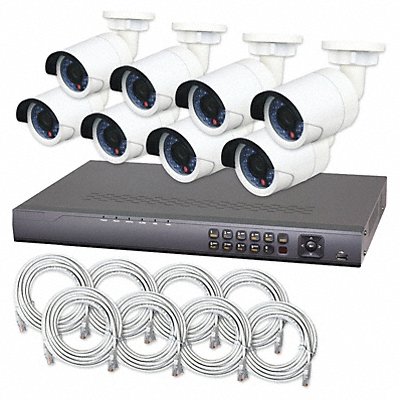 NVR Camera Kit 7.5W 1920(H) x 1080(V) MPN:LTN0162K-8B