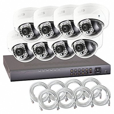 NVR Camera Kit 2048(H) x 1536(V) 3MP MPN:LTN0163K-8D