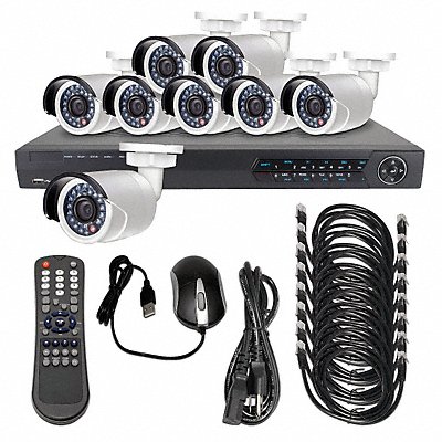 CCTV Kit All In One 12VDC 1 TB MPN:LTN0882K-8B