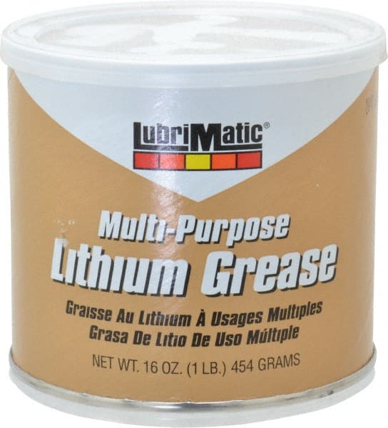 General Purpose Grease: 16 oz Can, Lithium MPN:LUBR11316