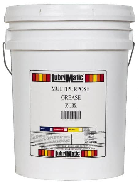 General Purpose Grease: 35 lb Drum, Lithium MPN:LUBR11328