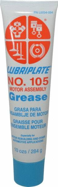 General Purpose Grease: 10 oz Tube, Zinc Oxide MPN:L0034-094