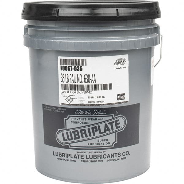 High Temperature Grease: 35 lb Pail, Lithium MPN:L0067-035