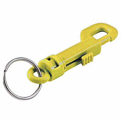 Plastic Key Clip L 3 1/2 In MPN:4FCE1