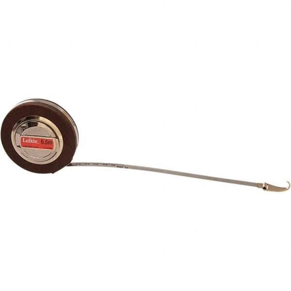 Tape Measure: 20' Long, 10 mm Width, Silver Blade MPN:C106TPMN