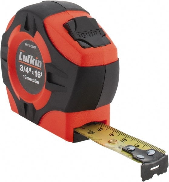 Tape Measure: 16' Long, 3/4