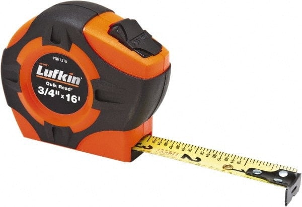 Tape Measure: 16' Long, 3/4