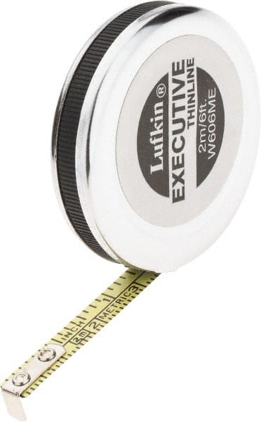 Tape Measure: 6' Long, 1/4