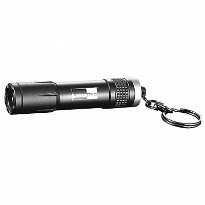 Keychain Flashlight Aluminum Black 20lm MPN:49XX73