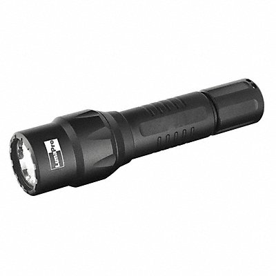 Handheld Flashlight Aluminum Black 640lm MPN:49XX84