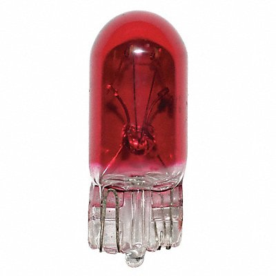 Miniature INC Bulb T3-1/4 Red 3.78W PK10 MPN:2FLT6