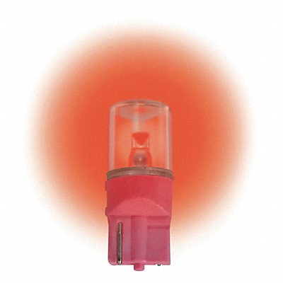 Miniature LED Bulb T3-1/4 Red 0.7W MPN:2FNT1