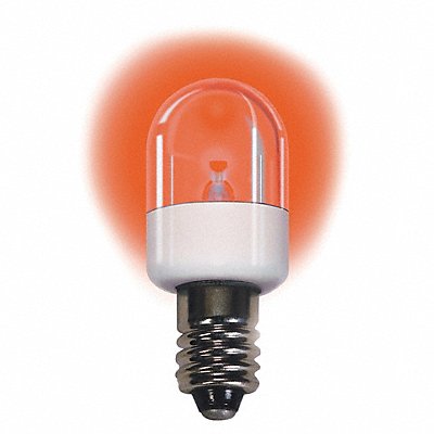 Miniature LED Bulb T6 Red 0.72W MPN:2FNV7