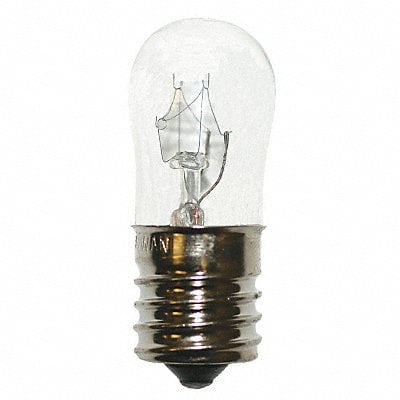 Miniature Incandescent Bulb S6 6W MPN:6S6/7/120V