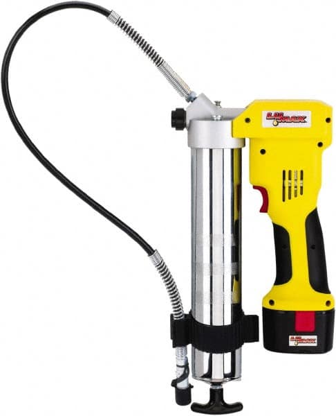 Battery Powered Grease Gun: 7,000 psi Max, 14 oz Cartridge MPN:LX-1175